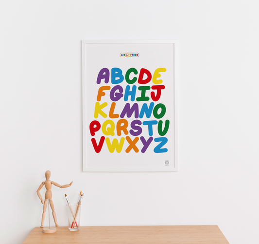 Les Lettres bicolores